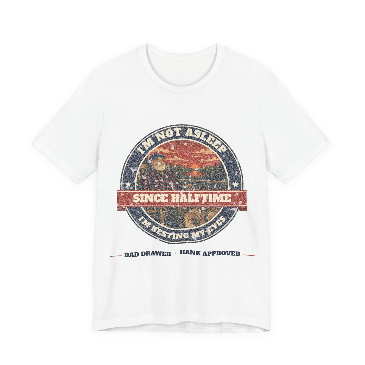 Resting My Eyes Tee – Hank Approved