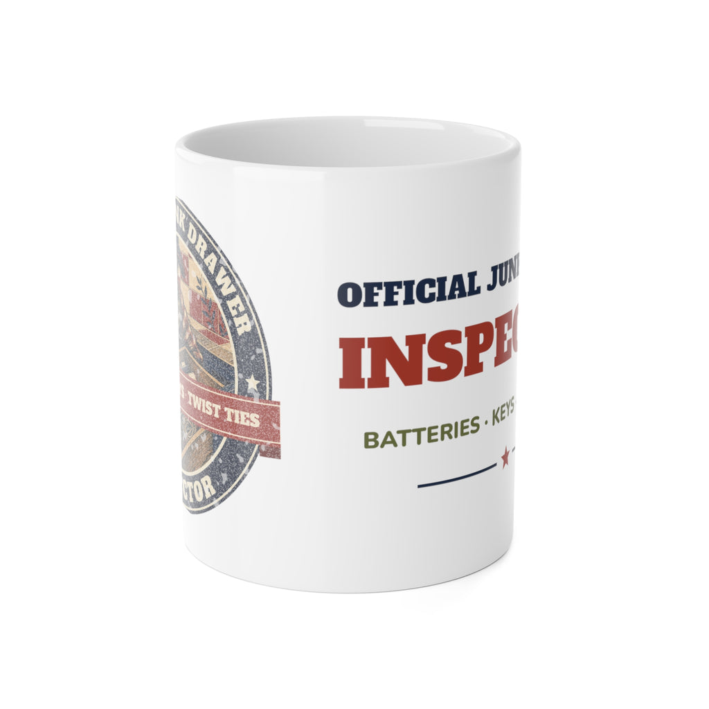 Junk Drawer Inspector Mug – Hank Approved