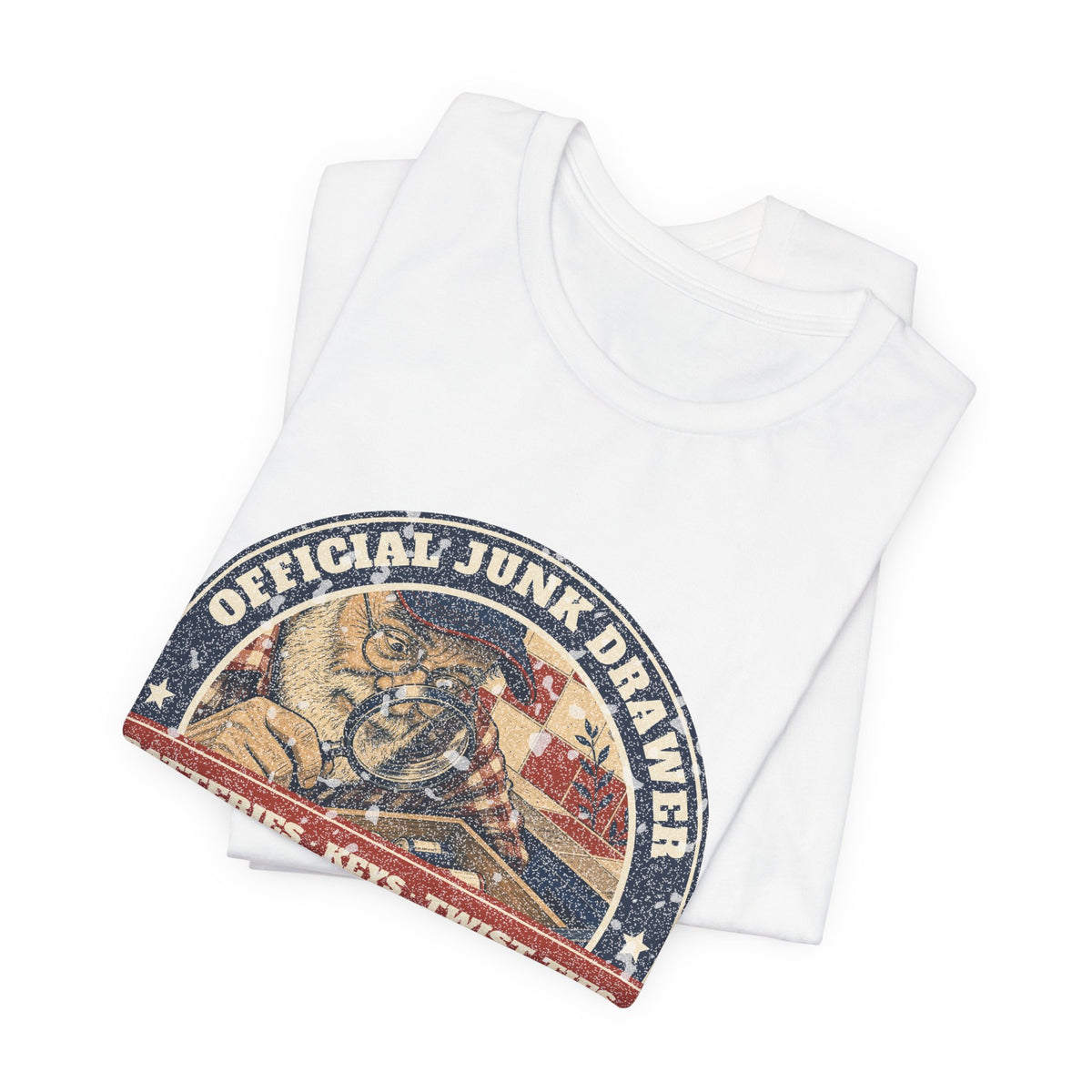 Junk Drawer Inspector Tee – Hank Approved
