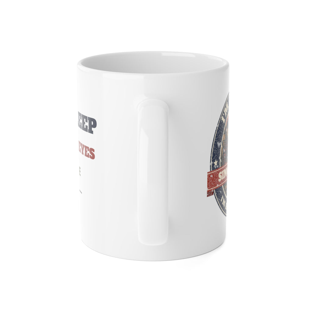 Resting My Eyes Mug – Hank Approved