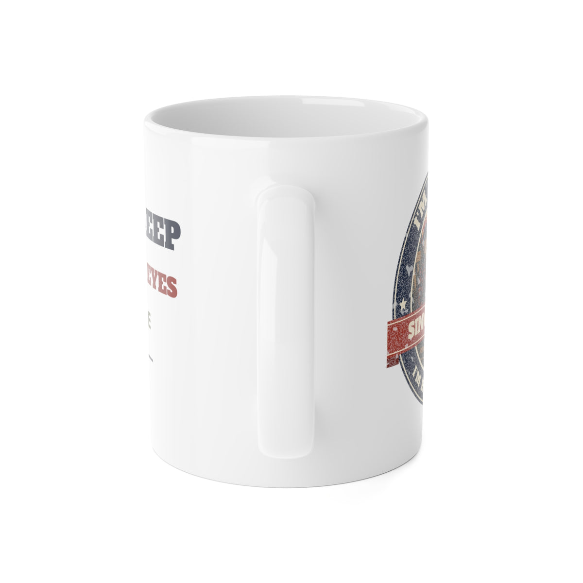 Resting My Eyes Mug – Hank Approved