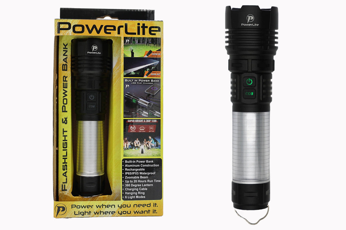 Powerlite 3 in 1 Rechargeable Flashlight